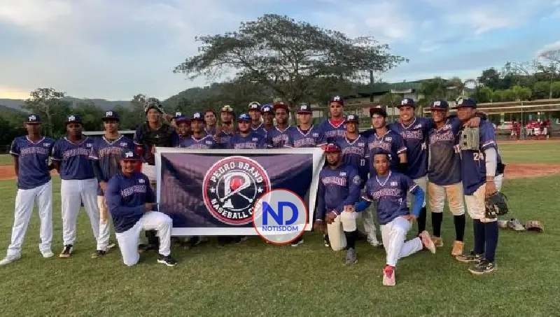 Pedro Brand avanza a la final Torneo Beisbol Clase A de SD 2 Pedro Brand avanza a la final Torneo Beisbol Clase A de SD