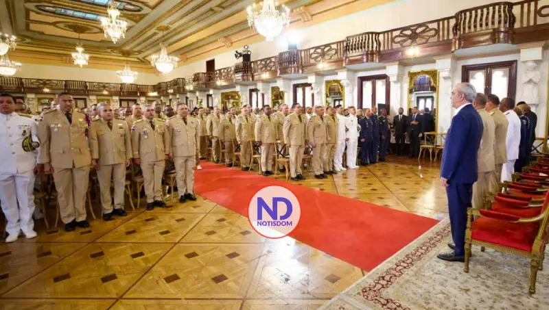 Abinader afirma que RD es “faro de paz” en la región gracias al fortalecimiento de las FFAA y PN 4 NOTISDOM FOTOS PF2026 2026 02 13T202515.031 Abinader afirma que RD es “faro de paz” en la región gracias al fortalecimiento de las FFAA y PN