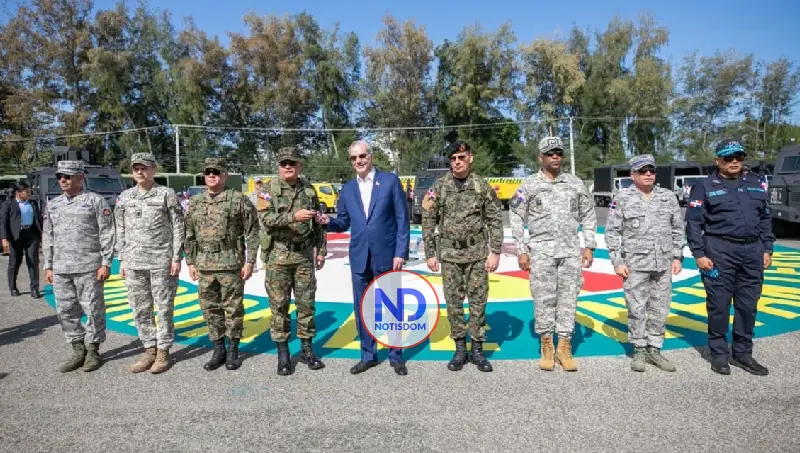 Abinader fortalece las Fuerzas Armadas con blindados FURIA, drones y nuevos sistemas de defensa