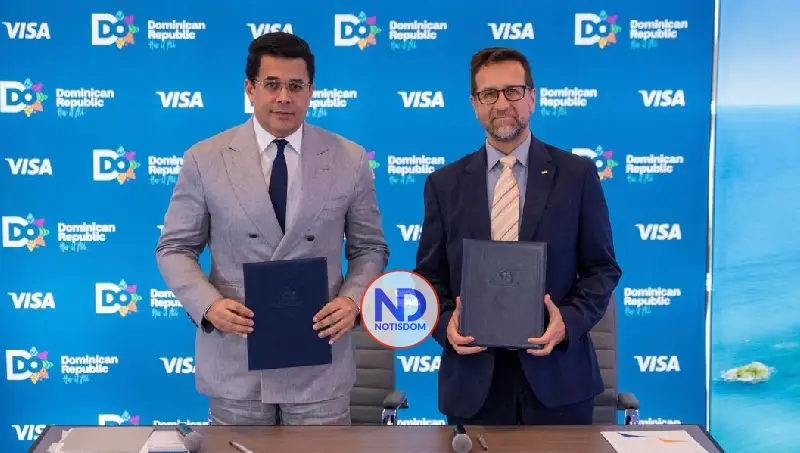 NOTISDOM FOTOS PF2026 2026 02 17T152418.651 República Dominicana y Visa sellan alianza estratégica para potenciar la promoción turística