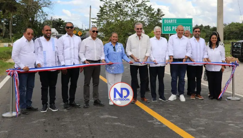 Abinader impulsa la conectividad del Cibao con nueva carretera Villa Riva–Autopista del Nordeste 2 Abinader impulsa la conectividad del Cibao con nueva carretera Villa Riva–Autopista del Nordeste