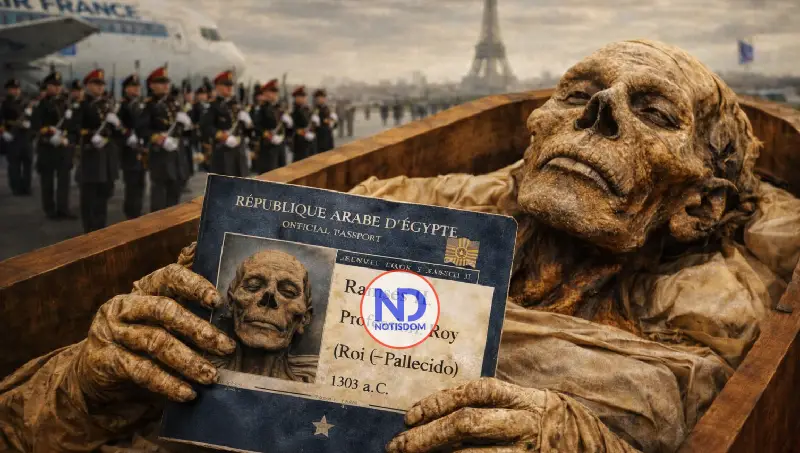 Ramsés II, el faraón que viajó con “pasaporte” y honores de Estado 3,000 años después de muerto 2 Ramsés II, el faraón que viajó con “pasaporte” y honores de Estado 3,000 años después de muerto