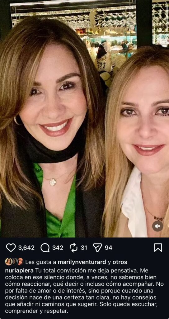 Figuras reaccionan ante la salida de Mariasela Álvarez de la televisión 5 TWITTER TANIA BAEZ 2 Figuras reaccionan ante la salida de Mariasela Álvarez de la televisión