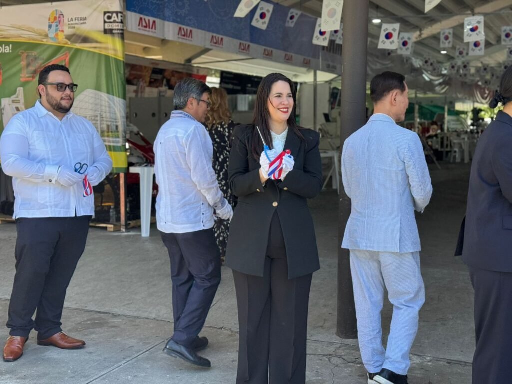 Angie Martinez Embajada de RD en Corea inicia primera misión de inversión en el país durante Feria Agropecuaria 2026