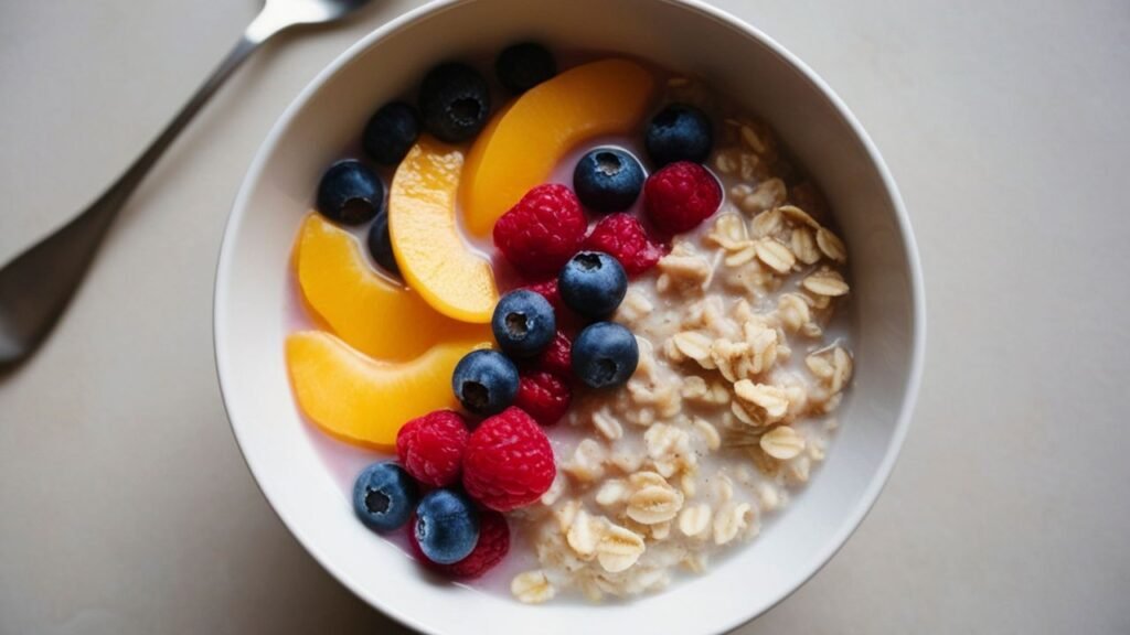 Avena con frutas ¿A qué hora deberías desayunar realmente?, expertos responden