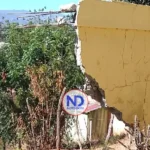 Suspenden docencia por colapso de pared en una escuela de Las Matas de Farfán