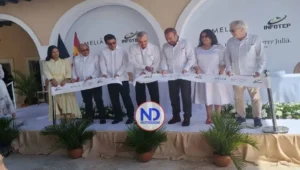 Encabeza inauguración escuela hotelería y turismo Punta Cana