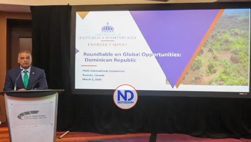 Ministro Santos pondera en Toronto modernización minera y avance estratégico en tierras raras 2 Ministro Santos pondera en Toronto modernización minera y avance estratégico en tierras raras