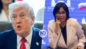 Trump alaba a Delcy Rodríguez; dice»petróleo empieza a fluir»