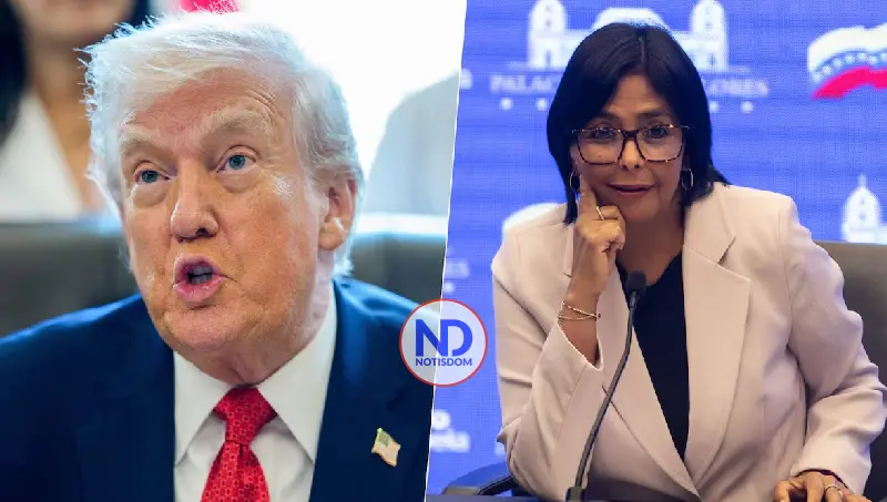 Trump alaba a Delcy Rodríguez; dice»petróleo empieza a fluir»