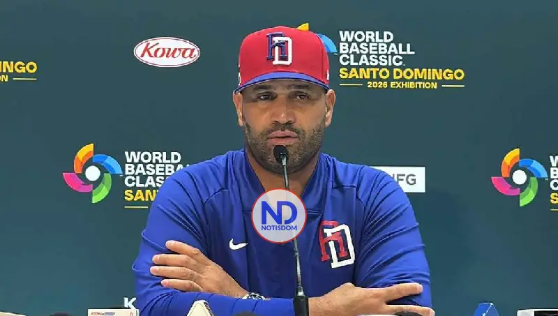 Albert Pujols destaca RD ganará el Clásico Mundial de Beisbol