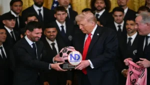 Trump recibe a Messi y al Inter Miami en la Casa Blanca