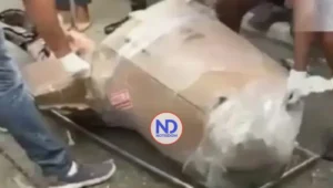 Hallan cadáver de mujer en caja de cartón barrio San Cristóbal