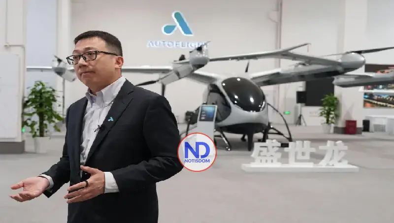 ¿Taxis voladores para 10 personas? China presenta su nueva aeronave eléctrica