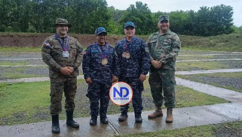 Policía Nacional barre en tiro con fusil en Juegos Militares 2 Policía Nacional barre en tiro con fusil en Juegos Militares