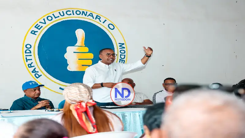 Víctor Pichardo recorre Monte Plata para fortalecer estructura del PRM de cara a elecciones internas