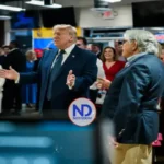 Trump se despide de Miami visitando El Arepazo, un icónico restaurante venezolano