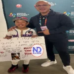 Niño con cinco cirugías de corazón cumple sueño de conocer al equipo dominicano