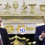 Trump se refiere al primer ministro Mark Carney como el «futuro gobernador de Canadá»