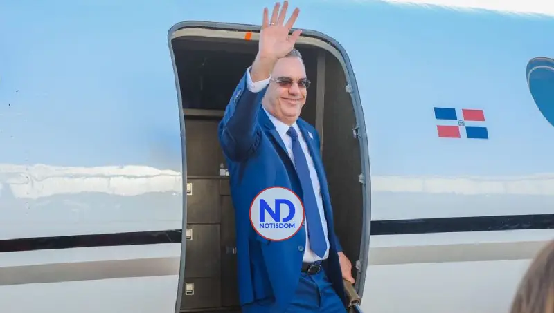 Presidente RD viaja a Guyana tras concluir su visita a Panamá