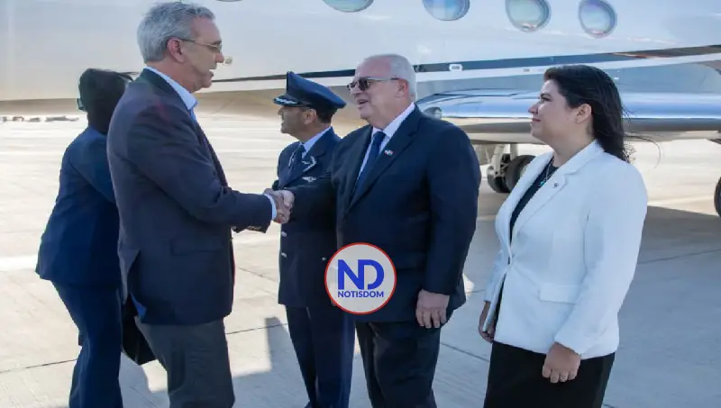 Abinader llega a Chile para investidura del presidente José Antonio Kast