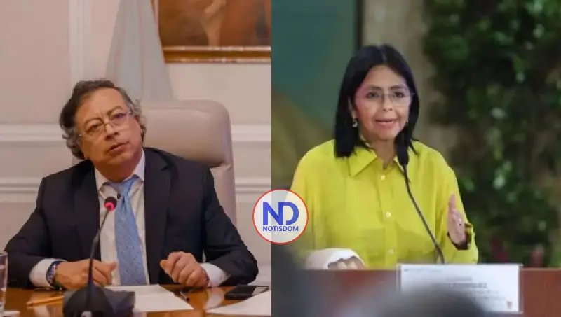 El encuentro de Gustavo Petro y Delcy Rodríguez el viernes será en un puente fronterizo