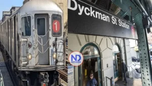 Empujan a un hombre sobre las vías del tren 1 en el Alto Manhattan; presuntamente es dominicano