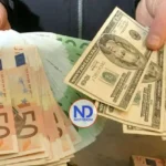 Dólar bajó 36 cts y euro subió; eran vendidos a $59.08 y $71.47