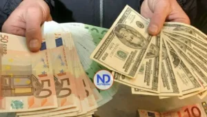 Dólar bajó 36 cts y euro subió; eran vendidos a $59.08 y $71.47