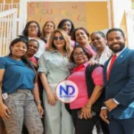 Carolina Mejía lleva su programa educativo al Centro Educativo República de Guatemala