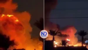 Arden bases militares EEUU en Oriente Medio tras ataques Irán