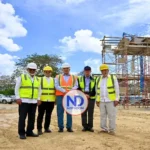 Comisión que vigila uso de fondos de Aerodom supervisa obras de solución vial que ejecuta el MOPC en SD