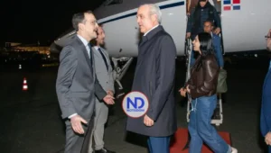 Abinader llega a París para cumplir agenda de 2 días