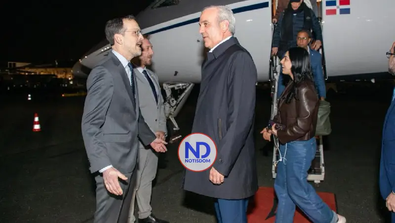 Abinader llega a París para cumplir agenda de 2 días