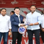 Expelotero Nelson Cruz pide a juventud RD educarse primero