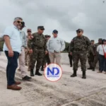 Ministro de Defensa supervisa avances de la verja perimetral fronteriza en la zona norte