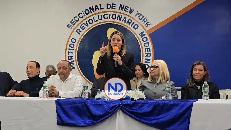 Gloria Reyes llama a la unidad del PRM en NY y reafirma que el partido es “una gran familia”