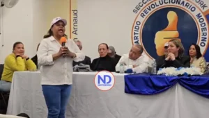 Awilda Brito pide fortalecer el apoyo a la mujer dominicana durante visita de Gloria Reyes al PRM NY