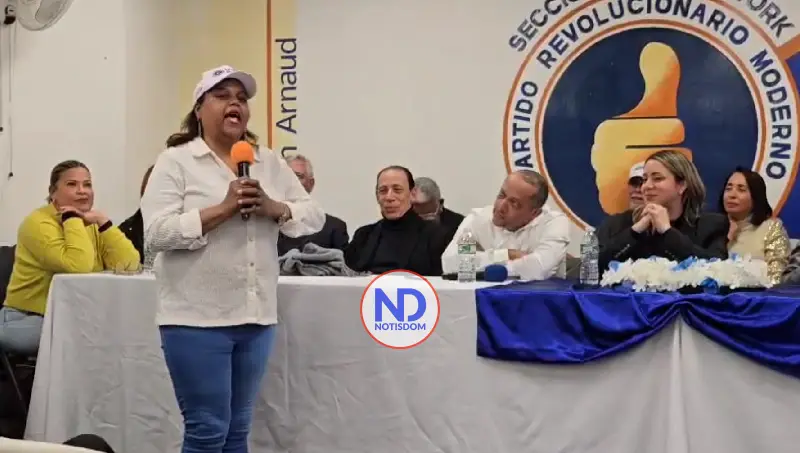 Awilda Brito pide fortalecer el apoyo a la mujer dominicana durante visita de Gloria Reyes al PRM NY
