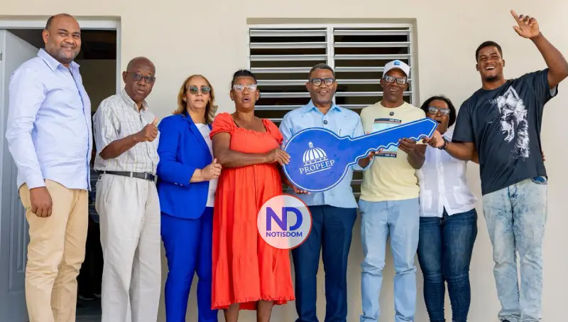 ¡Gobierno Contigo! Propeep entrega vivienda digna a familia afectada por incendio en San Cristóbal