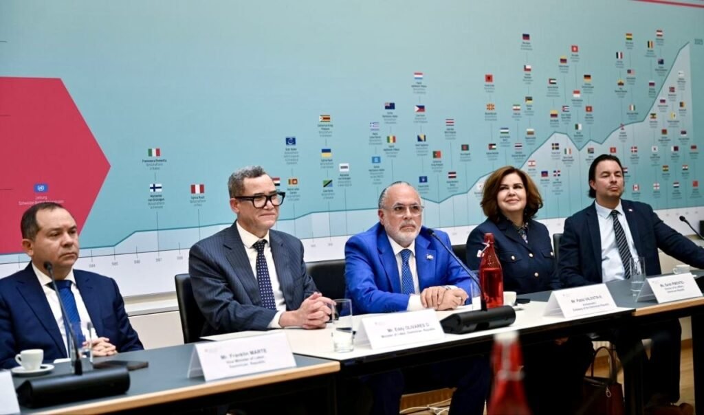 SEGURIDAD SOCIAL 2 Ministro Trabajo informa RD y Suiza preparan acuerdo de seguridad social