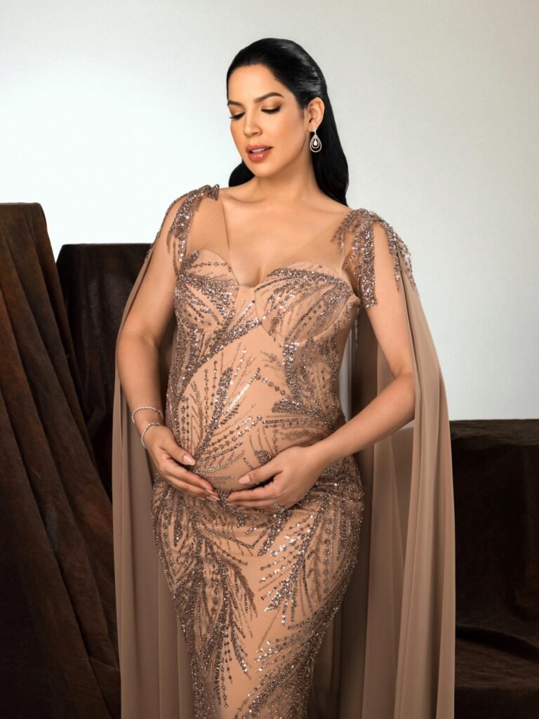 Yubelkis Peralta 1 Yubelkis Peralta deslumbra en Premios Soberano con un look que celebra la maternidad