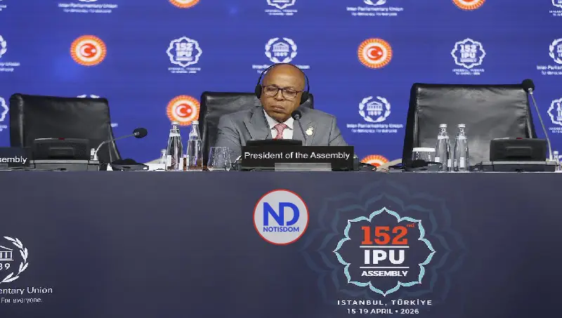 Alfredo Pacheco preside 152.ª Asamblea de la Unión Interparlamentaria en Estambul, Turquía