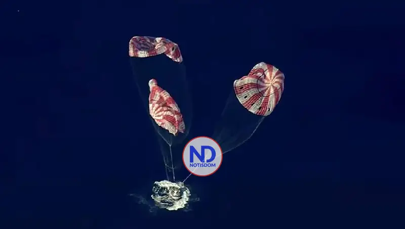 Amerizaje con éxito de cápsula Orion de la misión Artemis II 2 Amerizaje con éxito de cápsula Orion de la misión Artemis II