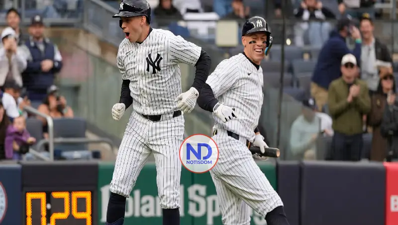 Judge y Rice hacen historia con jonrones para los Yankees