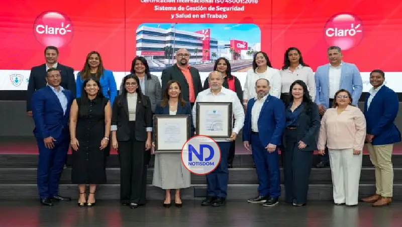 Claro obtiene certificación ISO 45001 en Seguridad y Salud RD