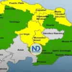 COE eleva a siete las provincias en alerta amarilla por lluvias