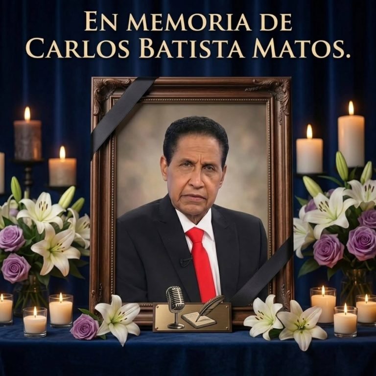 Carlos Batista Matos 4 Velan en la Funeraria Blandino restos periodista Carlos Batista