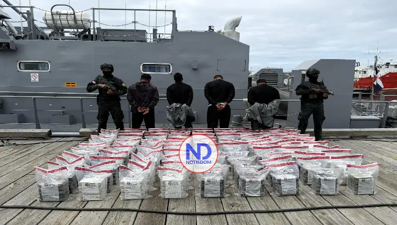 Autoridades de RD decomisan 450 paquetes drogas