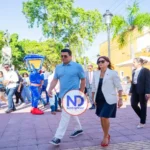 Ministro Turismo y Embajadora EEUU recorren Ciudad Colonial